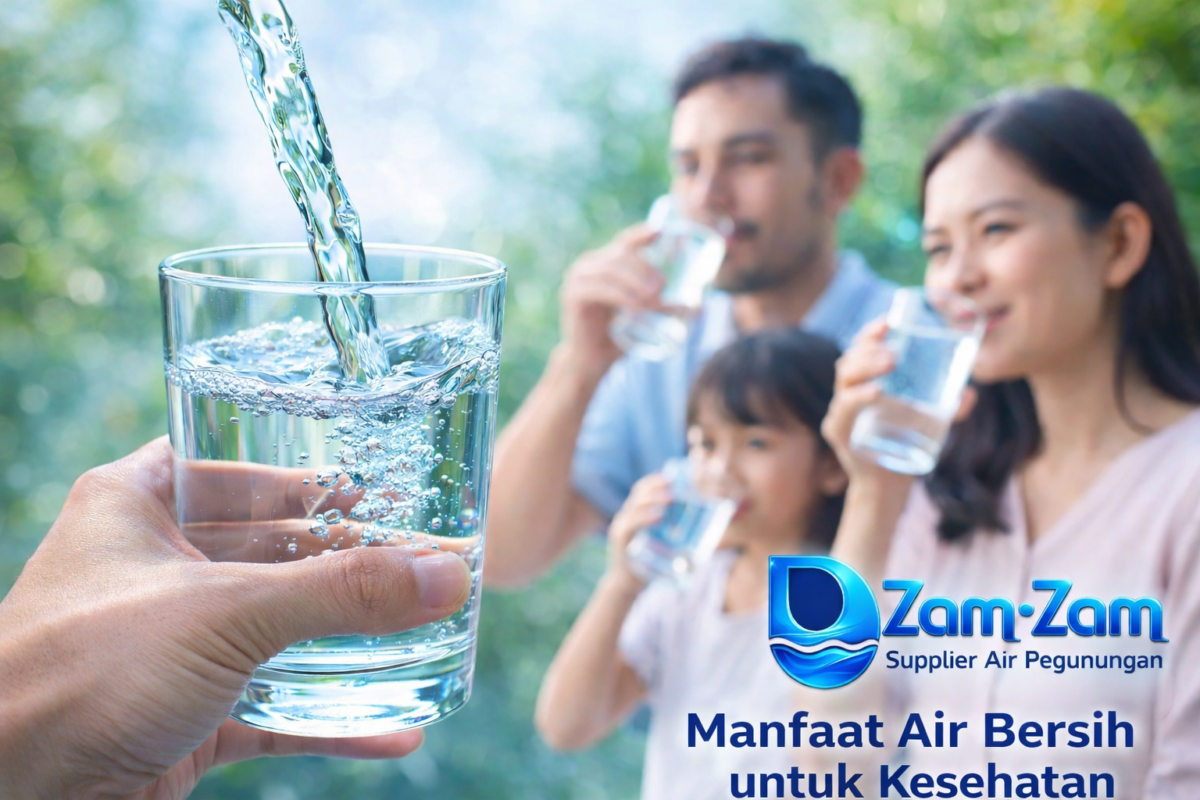 Manfaat air bersih untuk kesehatan tubuh manusia