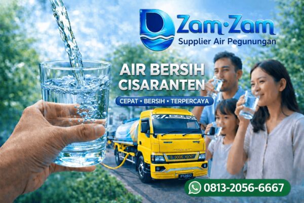 jasa air bersih cisaranten