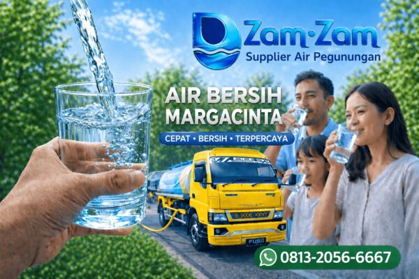 jasa air bersih margacinta