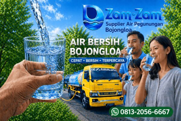 supplier air bersih Bojongloa