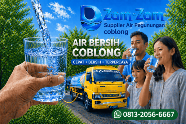 supplier air bersih Coblong
