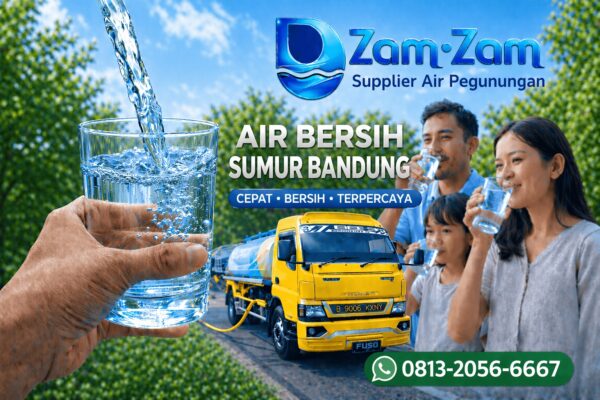 supplier air bersih Sumur Bandung
