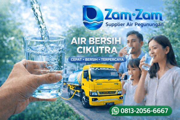 supplier air bersih cikutra