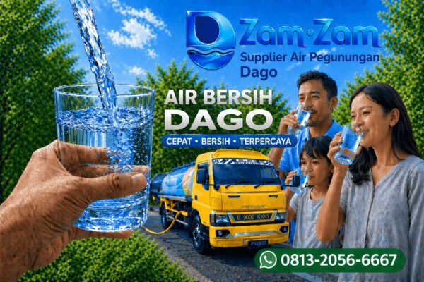 supplier air bersih dago