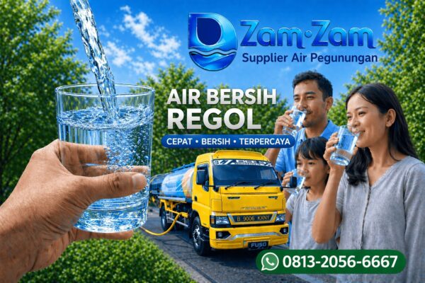 supplier air bersih regol