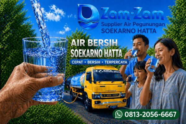 supplier air bersih seokarno hatta